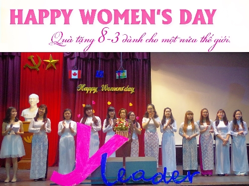 Embassy of Canada to Vietnam and C&D Foundation honouring young female leaders at the event “HAPPY WOMEN’S DAY”