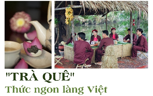 Trà quê - Thức ngon làng Việt