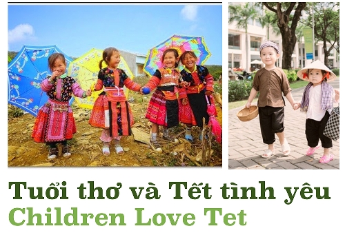 Tuổi thơ và Tết tình yêu - Children Love Tet